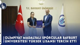 Olimpiyat Madalyalı Sporcular Bayburt Üniversitesi Yüksek Lisansı Tercih Etti!