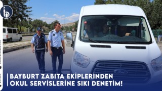 Zabıta Ekiplerinden Okul Servislerine Sıkı Denetim!