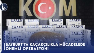 Bayburt'ta Kaçakçılıkla Mücadelede Önemli Operasyon!