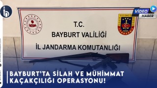 Bayburt'ta silah ve Mühimmat Kaçakçılığı Operasyonu!