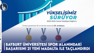 Bayburt Üniversitesi Spor Alanındaki Başarısını 21 Yeni Madalya ile Taçlandırdı