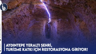 Aydıntepe Yeraltı Şehri, Turizme Katkı İçin Restorasyona Giriyor