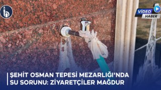 Bayburt Şehit Osman Tepesi Mezarlığı'nda Su Sorunu: Ziyaretçiler Mağdur