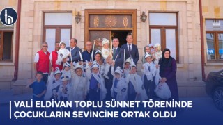 Bayburt Valisi Eldivan Toplu Sünnet Töreninde Çocukların Sevincine Ortak Oldu
