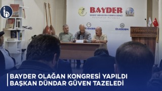 BAYDER Olağan Kongresi Yapıldı, Başkan Dündar Güven Tazeledi