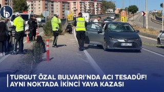 Turgut Özal Bulvarı’nda Acı Tesadüf: Aynı Noktada İkinci Yaya Kazası!