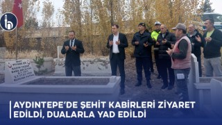 Aydıntepe'de Şehit Kabirleri Ziyaret Edildi, Dualarla Yad Edildi