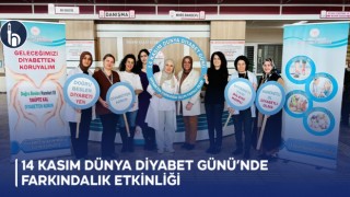 Bayburt Devlet Hastanesi'nde 14 Kasım Dünya Diyabet Günü’nde Farkındalık Etkinliği