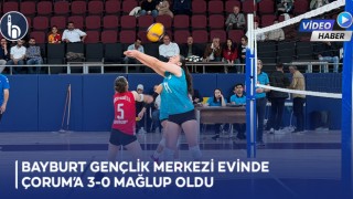 Bayburt Gençlik Merkezi Evinde Çorum Voleybol’a 3-0 Mağlup Oldu