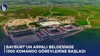 Bayburt’un Arpalı Beldesinde 1300 Komando Görevlerine Başladı