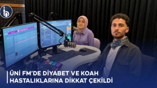 ÜNİ FM’de Diyabet ve KOAH Hastalıklarına Dikkat Çekildi