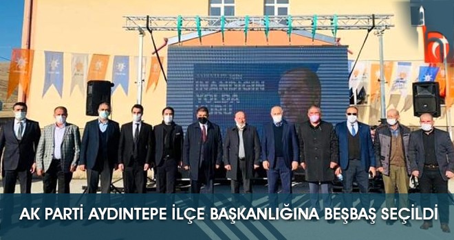 AK Parti Aydıntepe İlçe Başkanlığına Beşbaş Seçildi