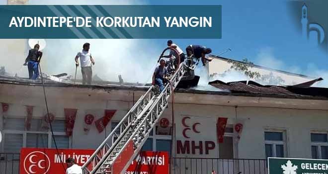 Aydıntepe'de Korkutan Yangın