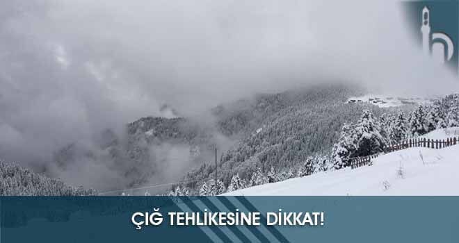 Çığ Tehlikesine Dikkat!