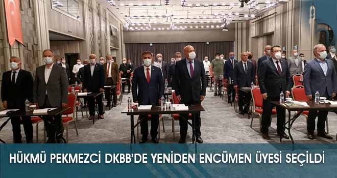 Hükmü Pekmezci DKBB’de Yeniden Encümen Üyesi Seçildi