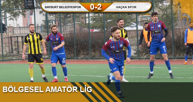 Bayburt Belediyespor 0-2 Haçka Spor