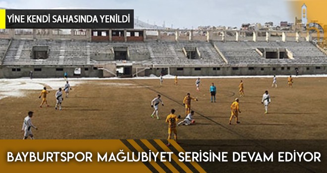 Bayburtspor Kendi Sahasında Yenildi