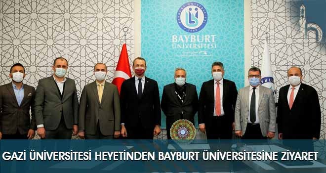 Gazi Üniversitesi Heyetinden Bayburt Üniversitesine Ziyaret