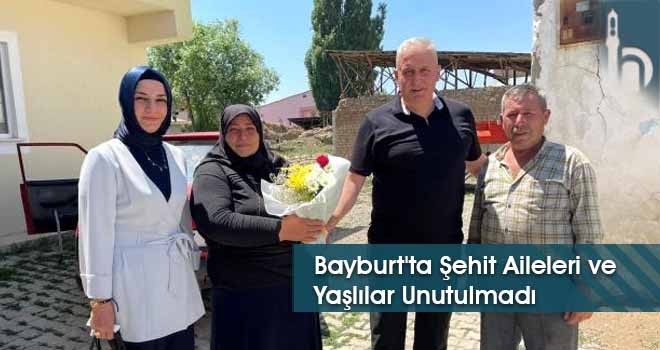 Bayburt'ta Şehit Aileleri ve Yaşlılar Unutulmadı