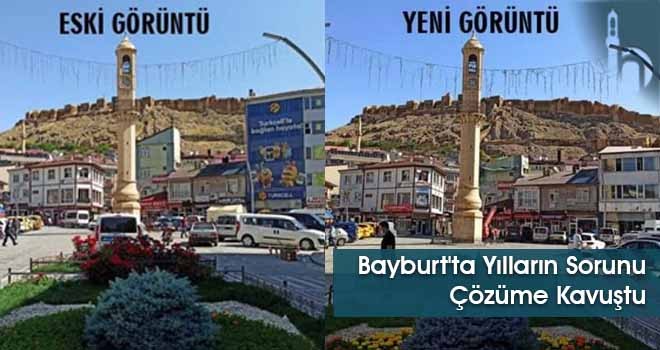 Bayburt'ta Yılların Sorunu Çözüme Kavuştu