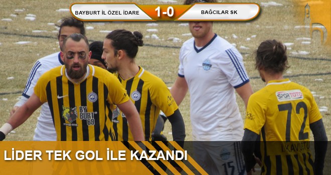 Lider Tek Gol İle Kazandı