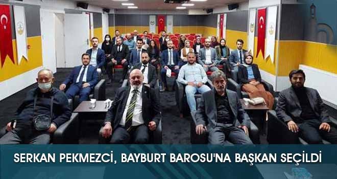 Serkan Pekmezci, Bayburt Barosu'na Başkan Seçildi