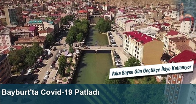 Bayburt'ta Covid-19 Patladı