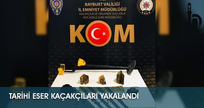 Tarihi Eser Kaçakçıları Yakalandı