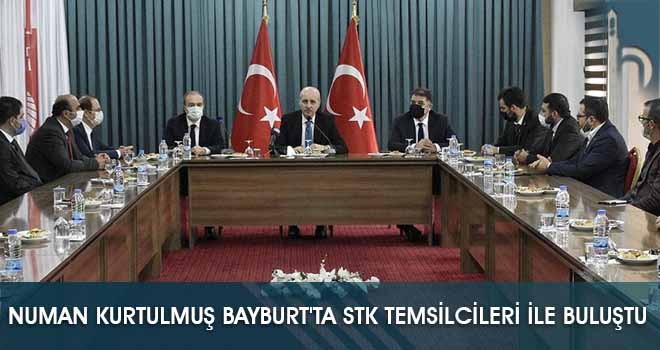 Numan Kurtulmuş Bayburt'ta STK Temsilcileri İle Buluştu