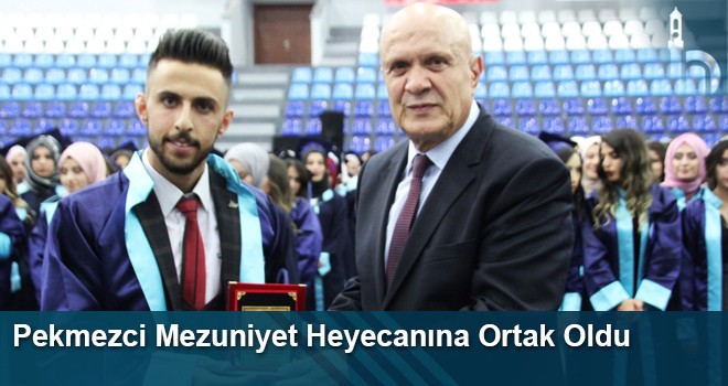 Pekmezci Mezuniyet Heyecanına Ortak Oldu