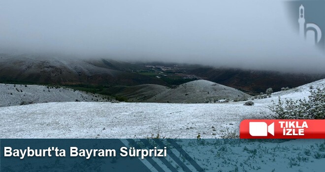 Bayburt'ta Bayram Sürprizi