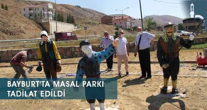 Bayburt'ta Masal Parkı Tadilat Edildi