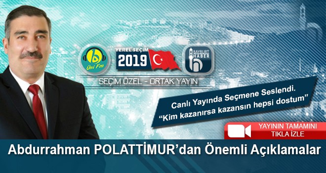 Polattimur'dan Önemli Açıklamalar