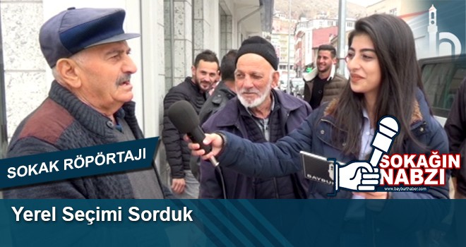 Yerel Seçim Sokak Röportajı