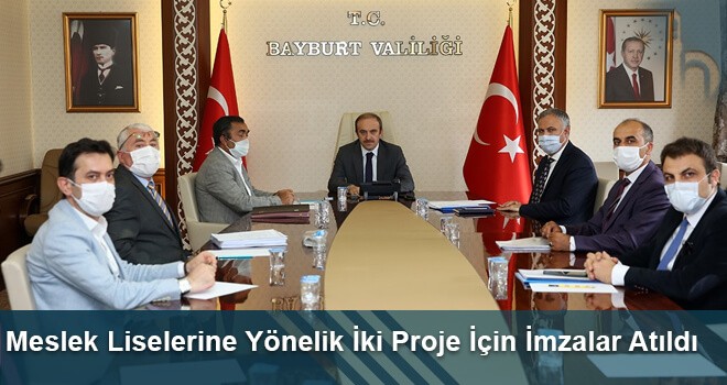 Meslek Liselerine Yönelik İki Proje İçin İmzalar Atıldı